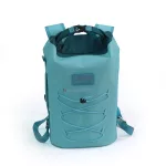 Waterproof Backpack Zulupack® Indy 12L – IP67 Tiffany Blue for Hiking and Urban Use