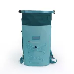 Waterproof Backpack Zulupack® Indy 12L – IP67 Tiffany Blue for Hiking and Urban Use