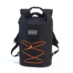 Waterproof Backpack Zulupack® Indy 12L Cordura® – IP67 Black for Hiking and Urban Use