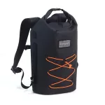 Waterproof Backpack Zulupack® Indy 12L Cordura® – IP67 Black for Hiking and Urban Use