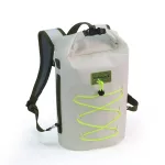 Waterproof Backpack Zulupack® Indy 12L Cordura® – IP67 White for Hiking and Urban Use