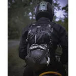 Waterproof backpack for motorcycling and cycling – Zulupack® Bandit 25L IP63, black