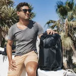 Waterproof backpack for motorcycling and cycling – Zulupack® Bandit 25L IP63, black