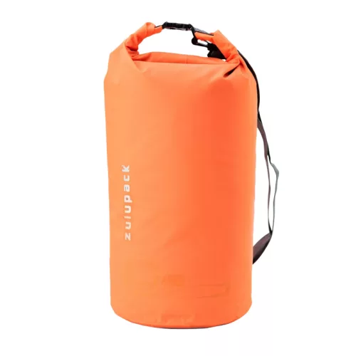 Waterproof Dry Bag 25L for Kayaking, SUP & Rafting - IP67 - Zulupack® Tube Orange