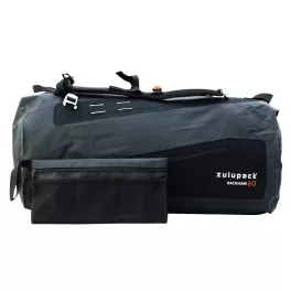 Waterproof Travel Duffel Bag 60L IP66 Black - Zulupack® Rackham