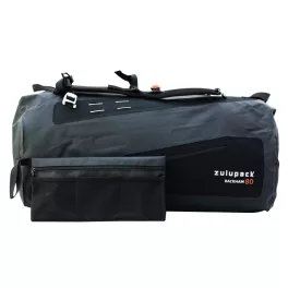 Waterproof Travel Duffel Bag 80L IP66 Black - Zulupack® Rackham
