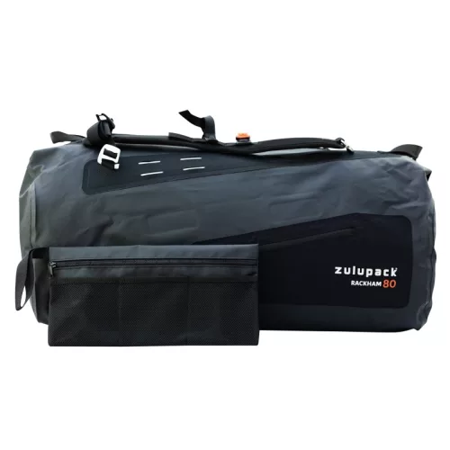 Waterproof Travel Duffel Bag 80L IP66 Black - Zulupack® Rackham