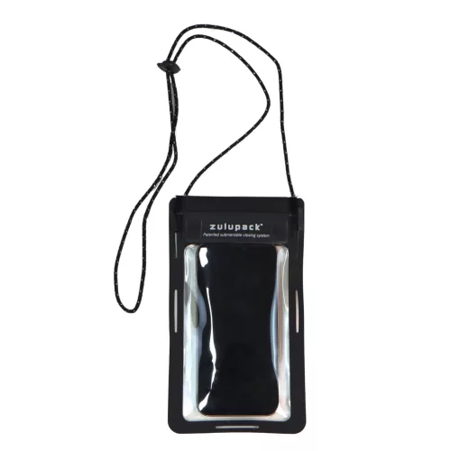 Waterproof Phone Case for Swimming, Kayaking & SUP - IP68 - Zulupack® Phone Pocket Black