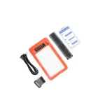 Waterproof phone pouch - Zulupack® Phone Pocket - IP68 - orange