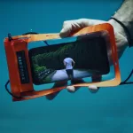 Waterproof phone pouch - Zulupack® Phone Pocket - IP68 - orange