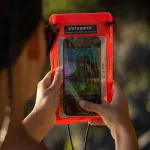 Waterproof phone pouch - Zulupack® Phone Pocket - IP68 - orange