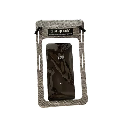 Waterproof Phone Case for Swimming, Kayaking & SUP - IP68 - Zulupack® Phone Pocket Grey