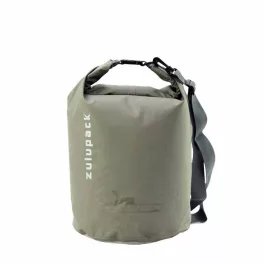 Waterproof Dry Bag 15L for Kayaking, SUP & Rafting - IP67 - Zulupack® Tube Warm Grey