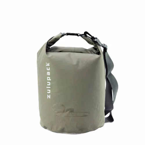 Waterproof Dry Bag 15L for Kayaking, SUP & Rafting - IP67 - Zulupack® Tube Warm Grey