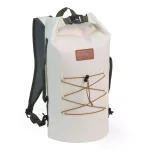 Waterproof backpack for watersports, hiking and urban use – Zulupack® Indy 20L Cordura® – IP67 White/Camel