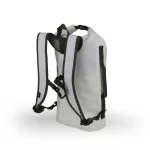 Waterproof Backpack Zulupack® Indy 20L Cordura® – IP67 White/Green for Watersports, Hiking and Urban Use