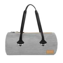 Waterproof Sports Duffel Bag 16L IP65 Grey/Camel - Zulupack® Yoggy