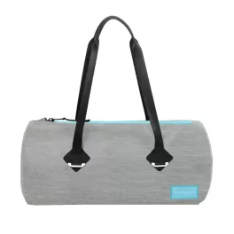 Waterproof Sports Duffel Bag 16L IP65 Grey/Blue - Zulupack® Yoggy