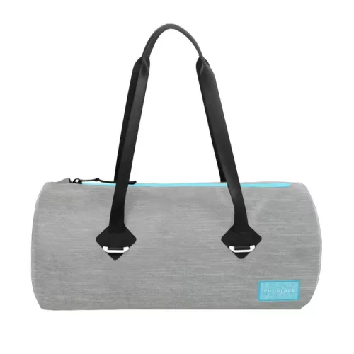 Waterproof Sports Duffel Bag 16L IP65 Grey/Blue - Zulupack® Yoggy