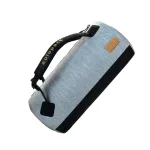 Waterproof duffel bag for sports and travel – Zulupack® Fit 32L IP66 – grey/camel