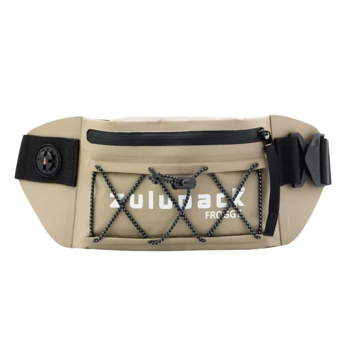 Waterproof beltbag - Zulupack Froggy - IP67 - warm grey