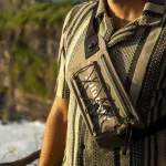 Waterproof beltbag - Zulupack Froggy - IP67 - warm grey