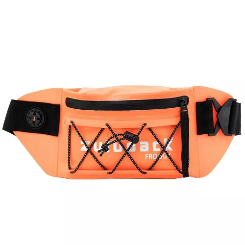 Waterproof Waist Pack for Swimming, SUP & Kayaking - IP67 - Zulupack® Froggy Orange