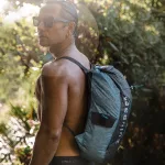 Waterproof backpack, packable 12 L – blue, IP66, for hiking, SUP and kayaking – Zulupack® Quokka