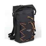 Waterproof Backpack Zulupack® Triton 25L Cordura® – IP67, Black – for Hiking & Watersports
