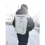 Waterproof Backpack Zulupack® Triton 25L Cordura® – IP67, White, for Hiking and Water Sports