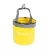 15L Collapsible Bucket for Boating, Camping & Fishing - Waterproof - Zulupack® Bosco Yellow