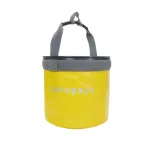 15L Collapsible Bucket for Boating, Camping & Fishing - Waterproof - Zulupack® Bosco Yellow