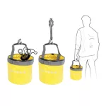 15L Collapsible Bucket for Boating, Camping & Fishing - Waterproof - Zulupack® Bosco Yellow