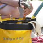 15L Collapsible Bucket for Boating, Camping & Fishing - Waterproof - Zulupack® Bosco Yellow