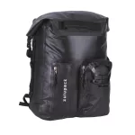 Black waterproof backpack for long treks and watersports adventures – Zulupack® Nomad 35L IP67