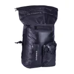 Black waterproof backpack for long treks and watersports adventures – Zulupack® Nomad 35L IP67