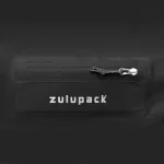 Black waterproof backpack for long treks and watersports adventures – Zulupack® Nomad 35L IP67