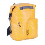 Yellow waterproof backpack for multi-day trekking and watersports – Zulupack® Nomad 35L IP67