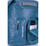Blue waterproof backpack for multi-day trekking and watersports – Zulupack® Nomad 35L IP67