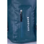 Blue waterproof backpack for multi-day trekking and watersports – Zulupack® Nomad 35L IP67