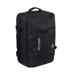 Waterproof Travel Bag Zulupack® Antipode 45L Cordura® IP63 – Black – for Travel and Hiking