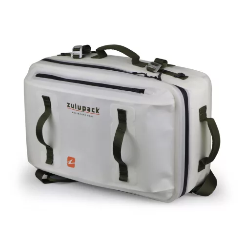 Waterproof Travel Bag Zulupack® Antipode 45L Cordura® IP63 – White – Practical Waterproof Bag for Travel
