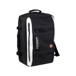   Waterproof Travel Bag Zulupack® Antipode 45L Cordura® IP63 – Black/White – Stylish and Practical for Any Trip
