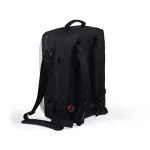 Waterproof Travel Bag Zulupack® Antipode 45L Cordura® IP63 – Black/White – Stylish and Practical for Any Trip