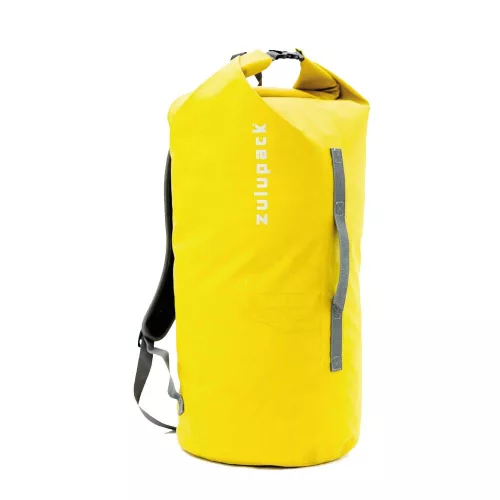 Waterproof Dry Bag Backpack 45L IP67 Yellow - Zulupack® Tube