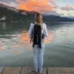 Compact waterproof backpack for everyday use and outdoor adventures – Zulupack® Mojo 18L IP67 - black