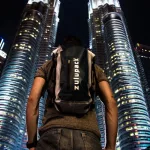 Compact waterproof backpack for everyday use and outdoor adventures – Zulupack® Mojo 18L IP67 - black